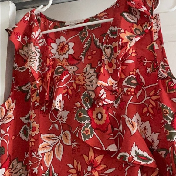 Loft Floral Blouse - Picture 2 of 2